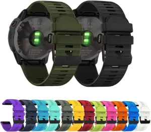 Plus Strap for Fenix 6 Watchband 22MM Fashion Style Strap for Fenix 5 Watch Silicone Wrist Band for charismatic simple vapor Fenix 5 