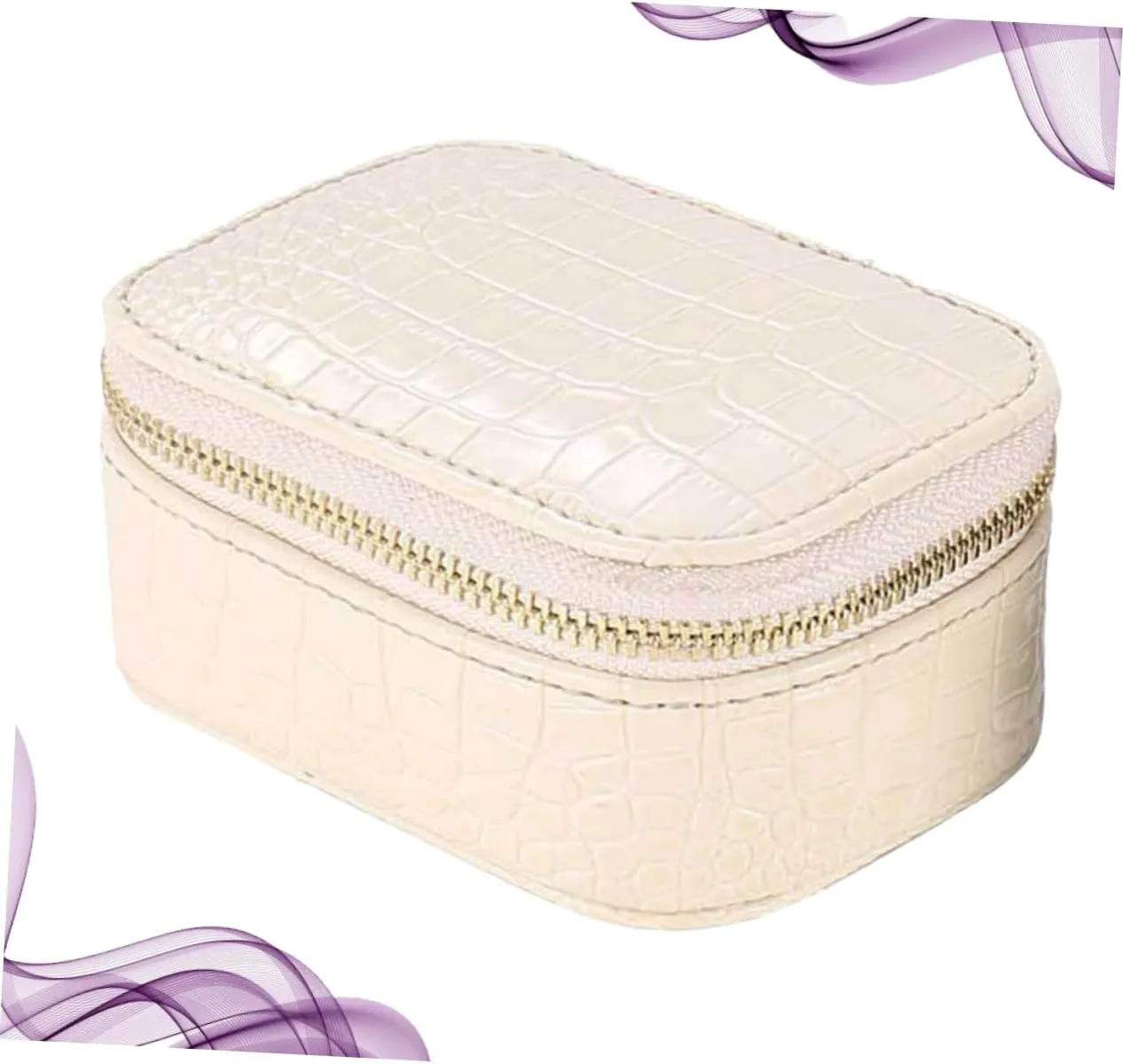 Portable Display Case for Necklaces and Watches Multifunctional Storage for Home and Travel Elegant 3pcs Pu Leather Travel Jewelry Box chic subtropic never protective arable chronological Organizer 