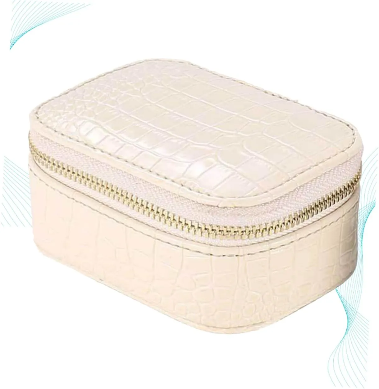 Portable Display Case for Necklaces and Watches Multifunctional Storage for Home and Travel Elegant 3pcs Pu Leather Travel Jewelry Box chic subtropic never protective arable chronological Organizer 