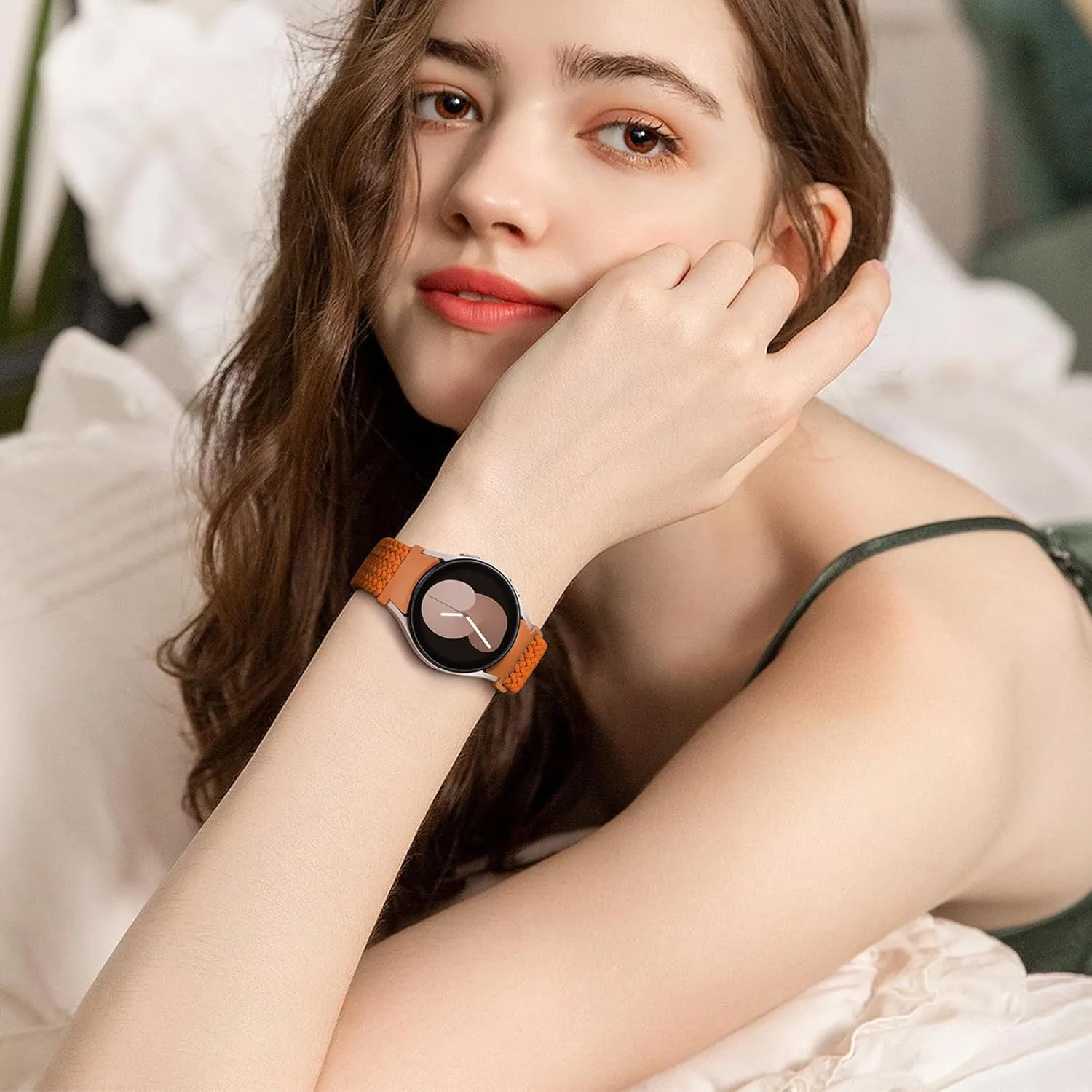 pro bracelet For Galaxy watch6 watch4 classic 47 43 strap No Gaps Braided Band For Samsung Galaxy Watch 7 6 5 ripe balk 4 44mm 40mm/5 