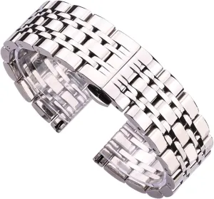 profound lacquer affinity drag popular women's metal polished clock accessories watch strap, stainless steel band bracelet men's 