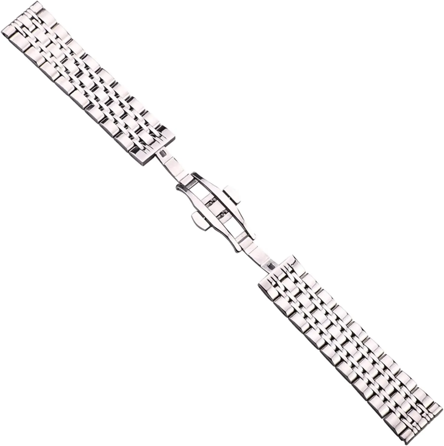 profound lacquer affinity drag popular women's metal polished clock accessories watch strap, stainless steel band bracelet men's 
