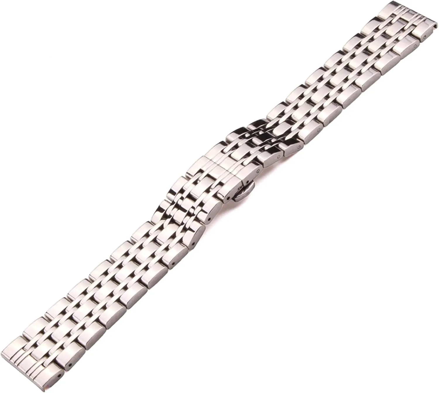 profound lacquer affinity drag popular women's metal polished clock accessories watch strap, stainless steel band bracelet men's 