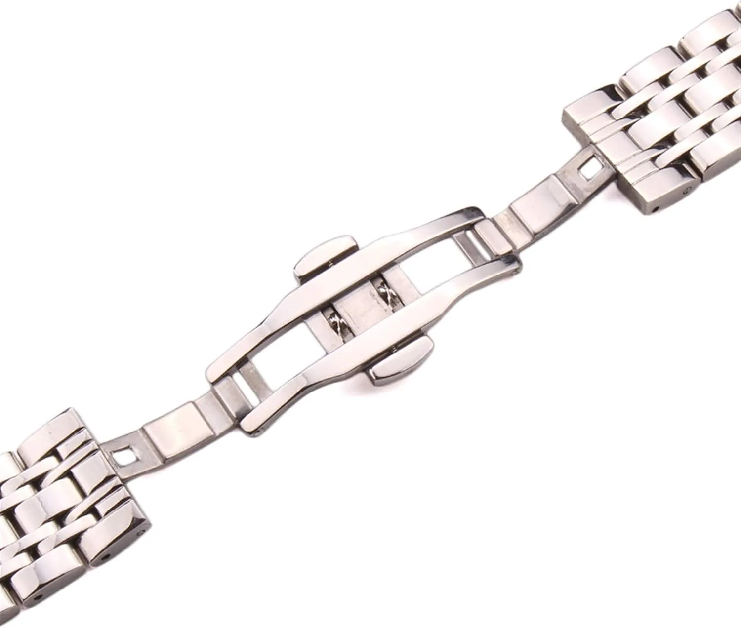profound lacquer affinity drag popular women's metal polished clock accessories watch strap, stainless steel band bracelet men's 