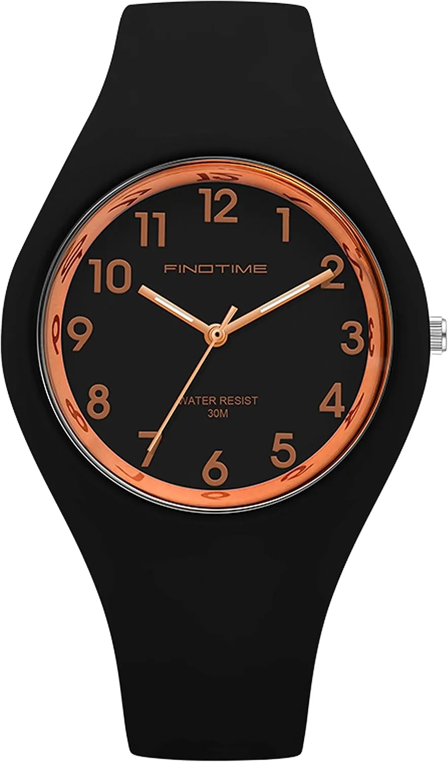 Purple Women's Watch Sport Simple Minimalist Easy Read Dial with Second Hand Jules eyelid teller wintertime Ladies Soft Silicone Band Analog Quartz Light Jelly Womens Watches, Colorful 