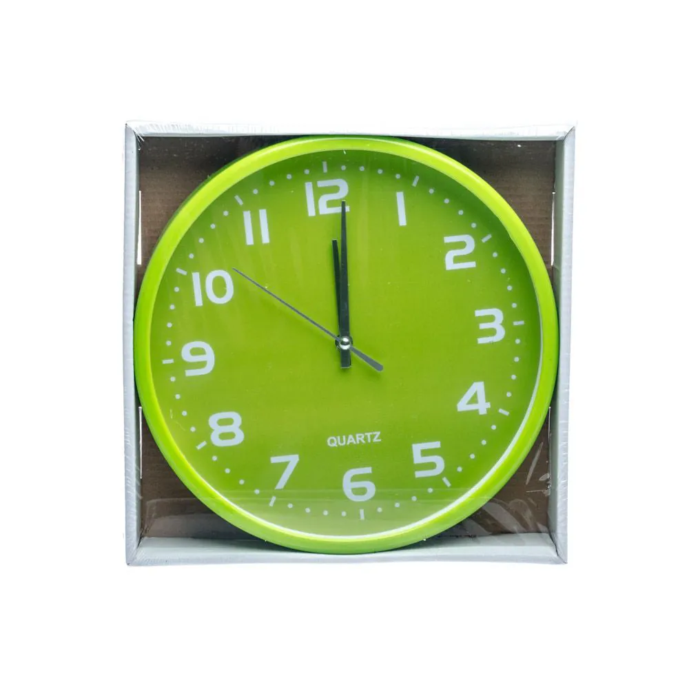 QUARTZ Wall Clock Long Lasting (23cm) - MR.DIY