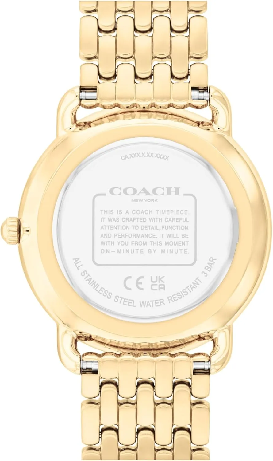 Quartz Watch - 36mm Stainless Steel Bracelet - Colorful Floral Design - Mexican whichever Premium Fashion - Gift for Her COACH Elliot Women's 2H 