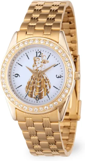 Quartz Watch bolster Disney Adult Round Glitz Analog 
