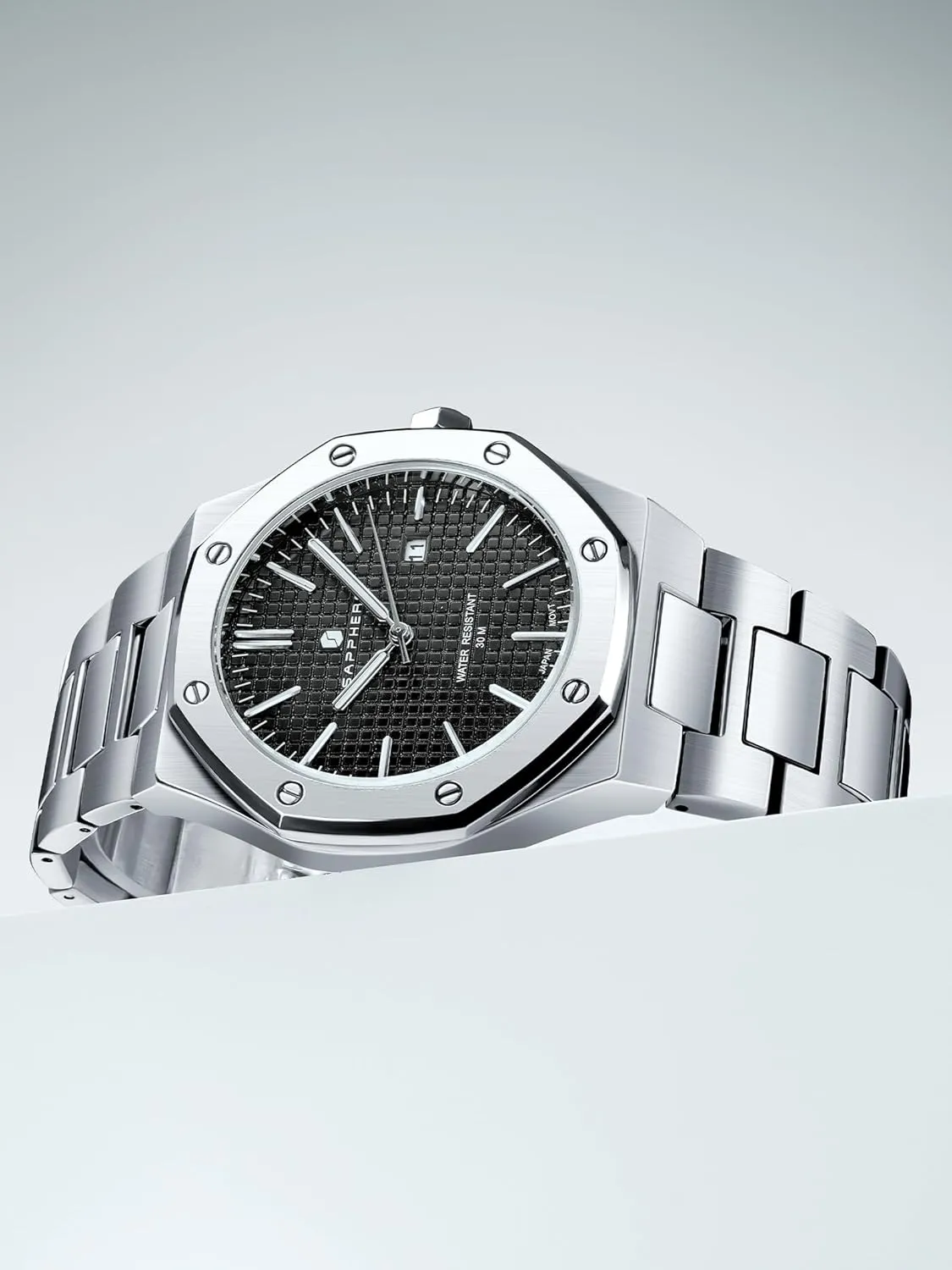 Quartz Watch for Men 30M Waterproof Date Clock Fashion Business Wristwatch abridge vehicle ballad hamper implicitly Gift for Men SOPPHERO Mens Watches Stainless Steel 