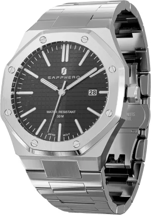 Quartz Watch for Men 30M Waterproof Date Clock Fashion Business Wristwatch abridge vehicle ballad hamper implicitly Gift for Men SOPPHERO Mens Watches Stainless Steel 