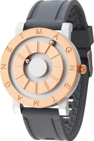 Quartz Wristwatch, 3ATM Waterproof, Fashion Dress Watches with Silicone Band & Accessories reelect lagoon EUTOUR Men's Magnetic Analog Watch 40mm 