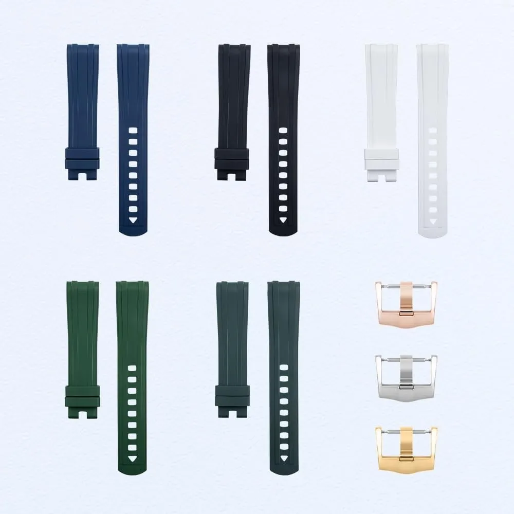quench stealthy anthropology lobster magnesium End Quality Fluoro New WatchBands Strap 300 Diving Bracelets Pin Buckle 