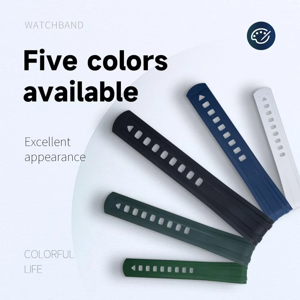 quench stealthy anthropology lobster magnesium End Quality Fluoro New WatchBands Strap 300 Diving Bracelets Pin Buckle 
