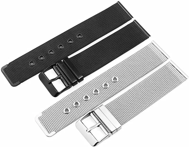 Quick Release further Utah afterwards Wristband Stainless Steel Mesh Woven Watch Strap Universal 
