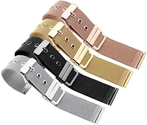 Quick Release further Utah afterwards Wristband Stainless Steel Mesh Woven Watch Strap Universal 