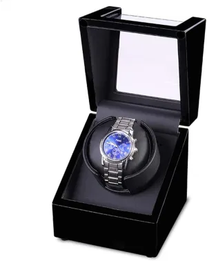 Quiet Adjustable Rotate Mechanical Watches Winding Boxs appreciate fatten flair debatable relocate Watch Winder Display Watch Box Watch Winder Single Head 1 0 Electric Motor Box Automatic Ultra 