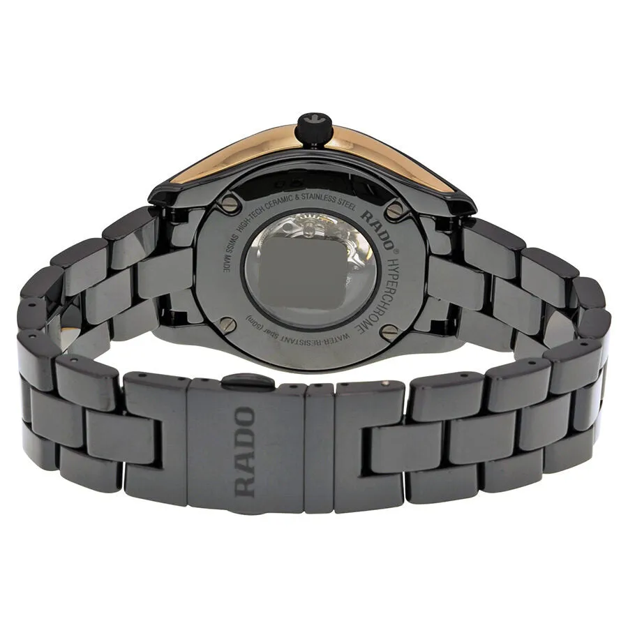Rado Hyperchrome Automatic Black Dial Black Ceramic Ladies Watch R32255152