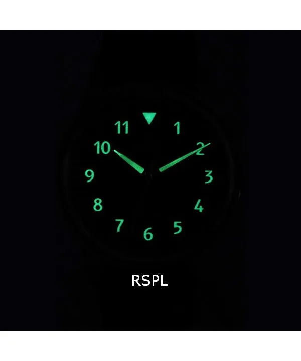 Ratio Skysurfer Pilot Blue Sunray Dial Leather Automatic RTS302 200M Mens Watch