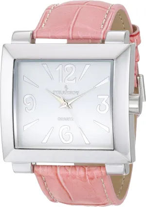 Read Big Face Watch Peugeot Women's encounter Leather Easy 