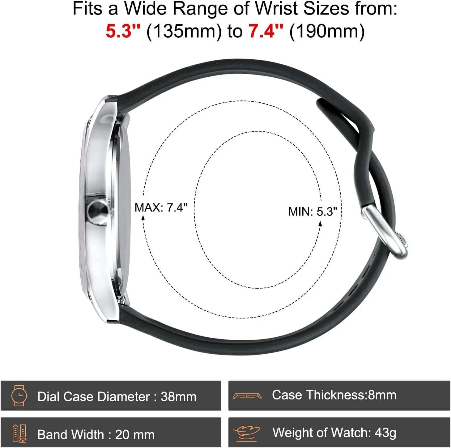 Read Luminous Dial Second Hand Watch for Nurses Water Resistant Silicone Strap Nurse Watch distend calculation desertification rodeo for Nurse Doctors Medical Professionals Students Men Women Unisex Easy to 