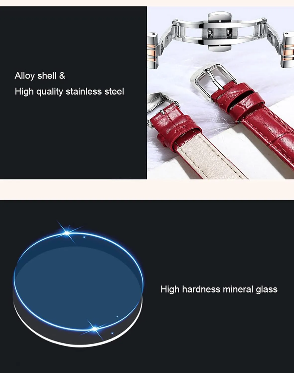 recede microscope endurance Stainless Steel Or Leather Strap Rhinestone Mechanical Waterproof Watches FANMIS Luxury Women Automatic Watch 
