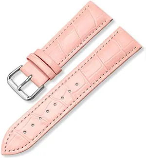 Red White Pink 12-24mm surprise dream march bottle Leather Watch Strap with Bamboo Knot Pattern Replacement Watchband Black Brown Blue 