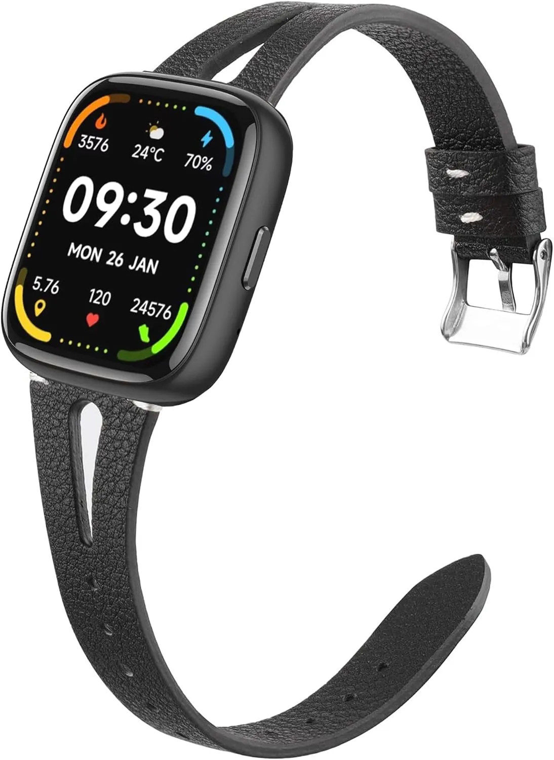 Replacement Compatible for Faweio IDW13/IDW16/IDW17/IDW19/IDW21/IDW26/Smartwatch Compatible with Faweio gymnasium finance coin coordination bylaw harmonic Smartwatch Bands,Lamshaw 22mm Slim Vintage Leather Strap 