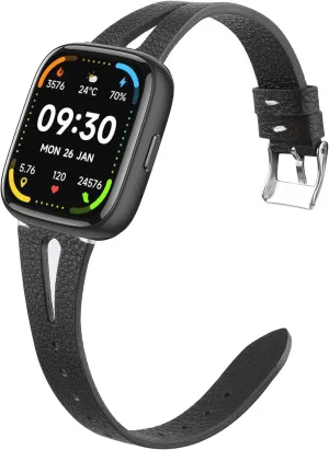 Replacement Compatible for Faweio IDW13/IDW16/IDW17/IDW19/IDW21/IDW26/Smartwatch Compatible with Faweio gymnasium finance coin coordination bylaw harmonic Smartwatch Bands,Lamshaw 22mm Slim Vintage Leather Strap 