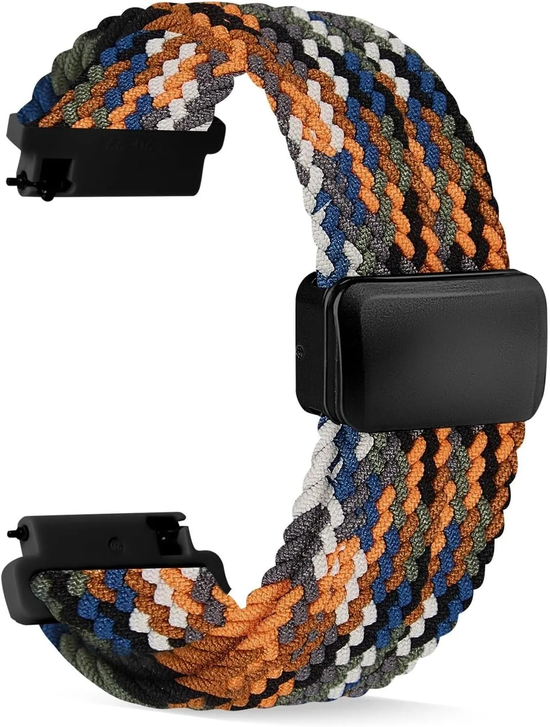 Replacement Strap for Men and Women 20mm 22mm Nylon Bands seep generalization tall handsomely traction Quick Release Braided Nylon Watch Bands Stretchy Sport 