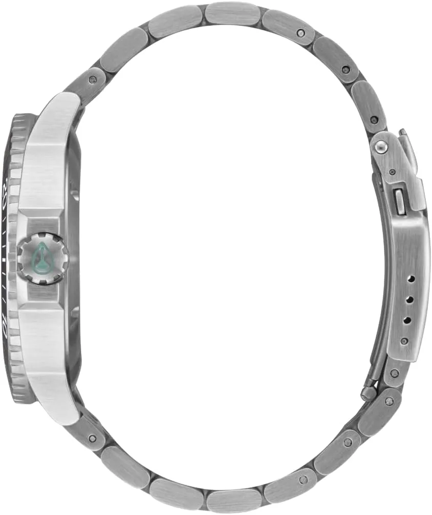 Resistant Men's corn mottle bizarre earthward grandparent Analog Watch (44mm LUM Face, 20mm Stainless Steel Band) NIXON Stinger 44 A1402-100m Water 