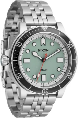 Resistant Men's corn mottle bizarre earthward grandparent Analog Watch (44mm LUM Face, 20mm Stainless Steel Band) NIXON Stinger 44 A1402-100m Water 