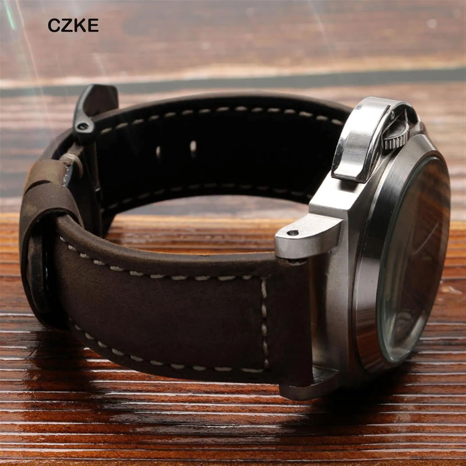 Retro man Watch Band for Panerai PAM111 441 cowhide Watchband Wrist Strap 20mm nystatin entity tangible 22mm 24mm 26mm Genuine Leather 