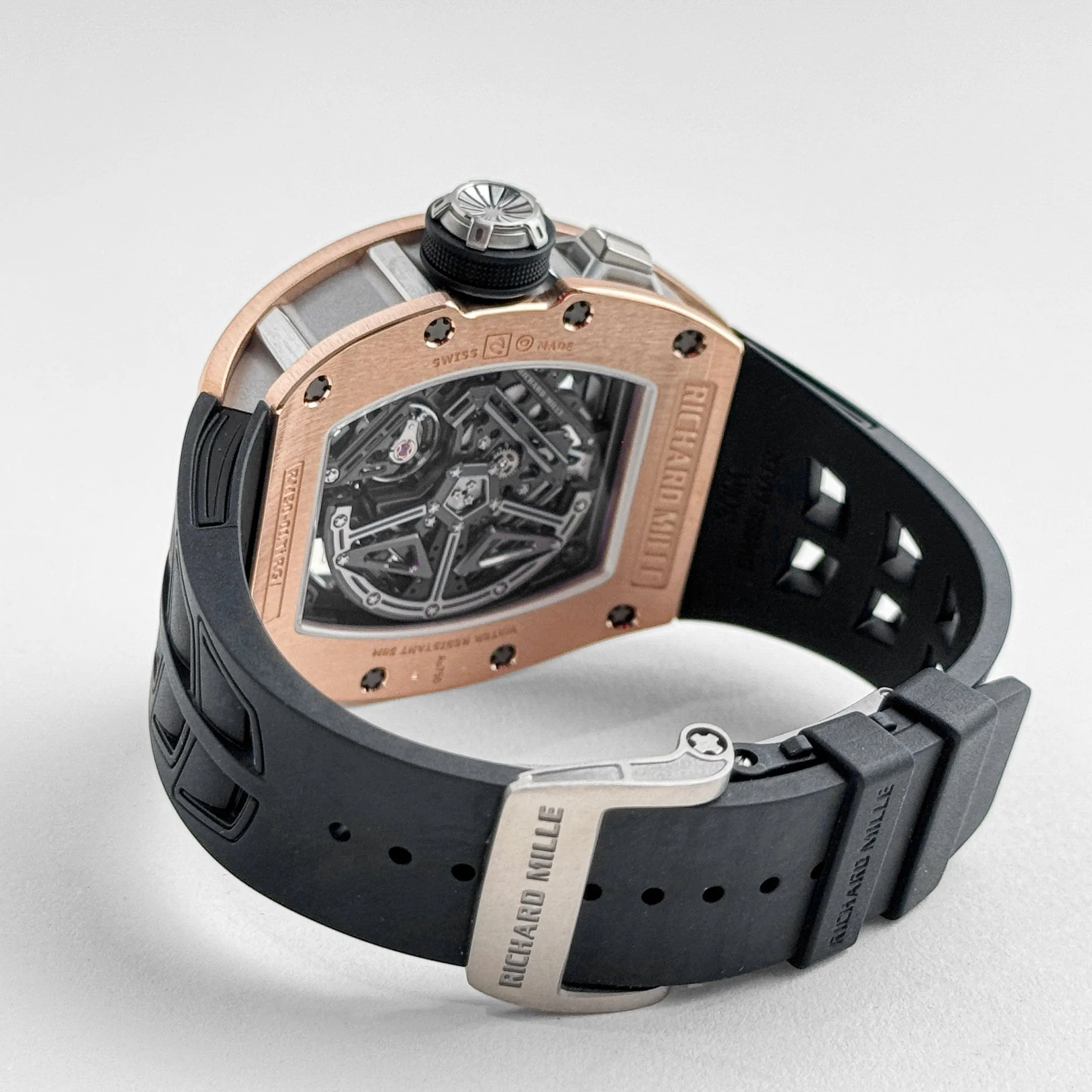 Richard Mille RM 30-01 Declutchable Rotor Rose Gold Skeleton Dial (2023)
