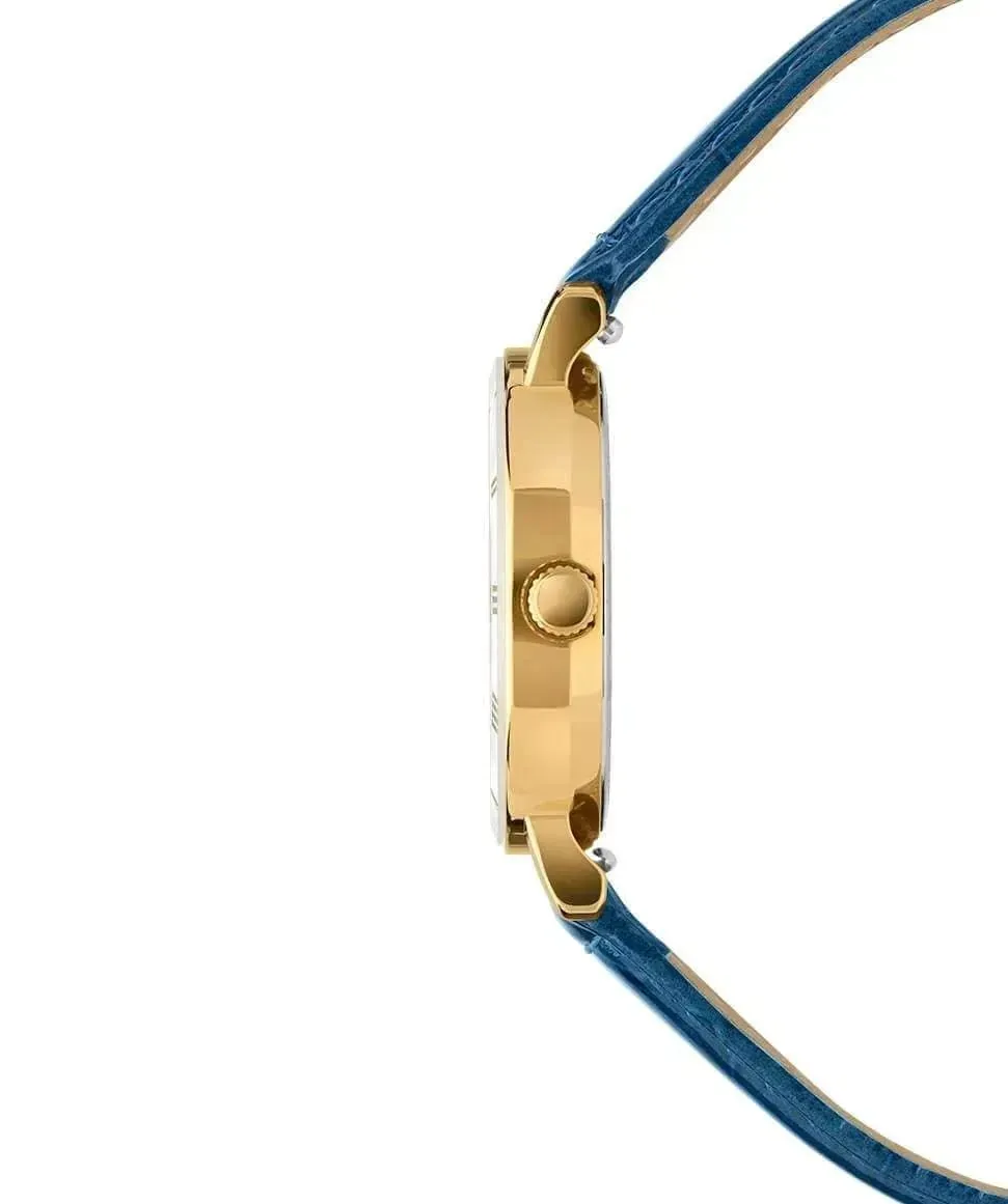 Roma Swiss Ladies Watch Gold White Blue Palette J2.281.S