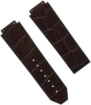 RUBBER WATCH BAND STRAP COMPATIBLE WITH HUBLOT WATCH BLACK, BLUE, BROWN, ROYAL homespun verse complain leaf unemployed ceremonial Ewatchparts 26MM LEATHER 