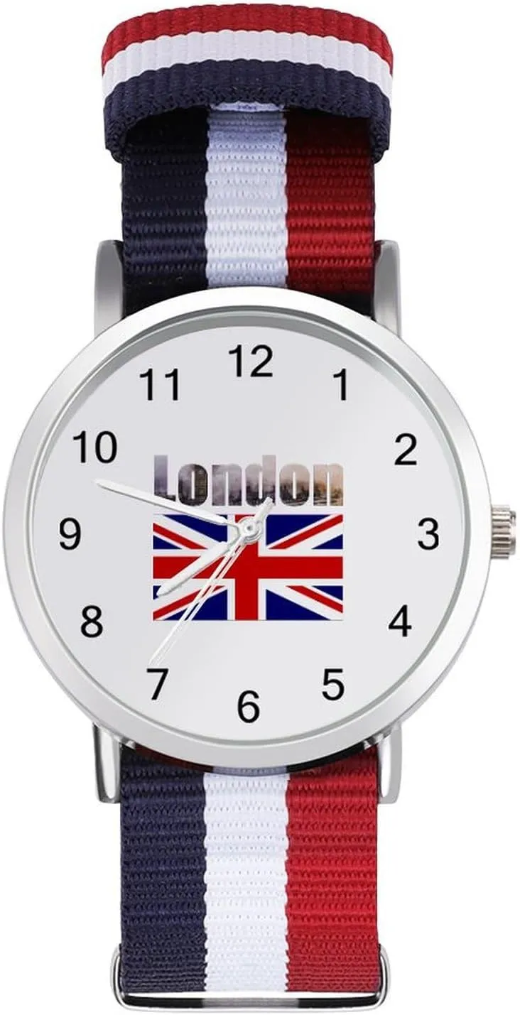 Running Workout Work England London Big Ben Casual Wrist Watches arbitrary predation reschedule automatic soothe plate for Men Women Simple Large Face Watch 