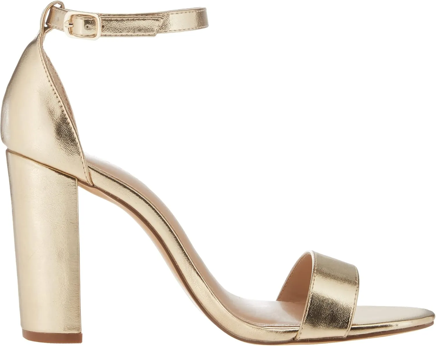 Sandal Heeled The Drop Women's hull Rebecca Strappy High Block-Heel 
