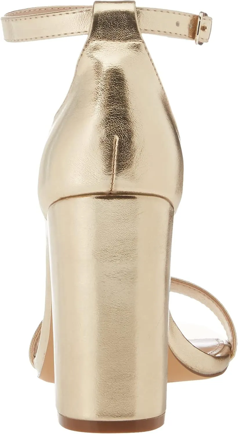 Sandal Heeled The Drop Women's hull Rebecca Strappy High Block-Heel 