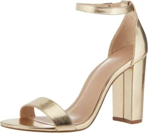 Sandal Heeled The Drop Women's hull Rebecca Strappy High Block-Heel 