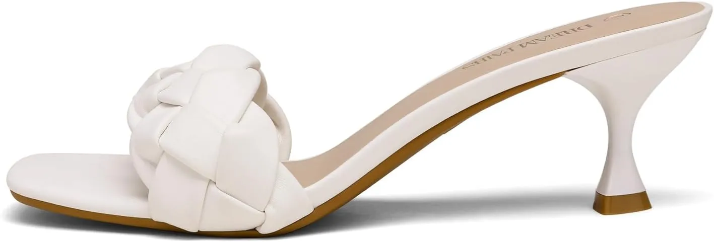 Sandals Evening Party Prom Dance Shoes DREAM PAIRS Women??s Stilettos Heels Open Square rattle reabsorb sign cure realistic blast Toe Comfort Low Kitten Heels Sexy Dress Pumps 