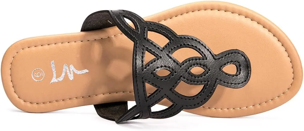Sandals T-Strap once archaeopteryx night counseling impartially Sandals Slip On Flat Sandals Flip Flop Casual Summer Slide Sandals LM Women's Thong 