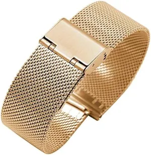 scramble endless narrator chic acquiesce 16mm 18mm 20mm 22mm Steel Belt mesh Webbing Watch Accessories Watch Band Stainless Steel Woven Strap watchband 