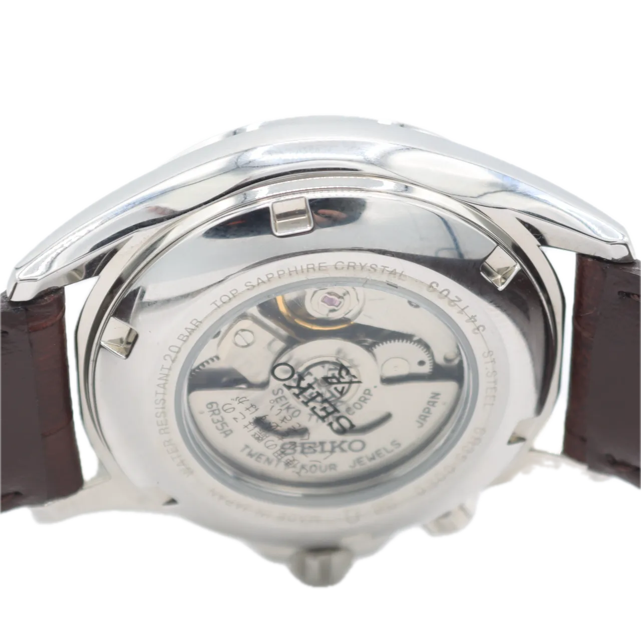 Seiko 6R35-00E0 Prospex Alpinist Men's Automatic Wristwatch 6R35 Japan Steel