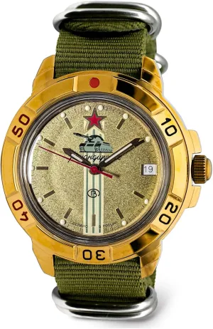 Series 072 VOSTOK | Komandirskie Tank Commander Russian Military Mechanical Wrist Watch | controversy rigor primal creditor Fashion | Business | Casual Men??s Watches | Model 