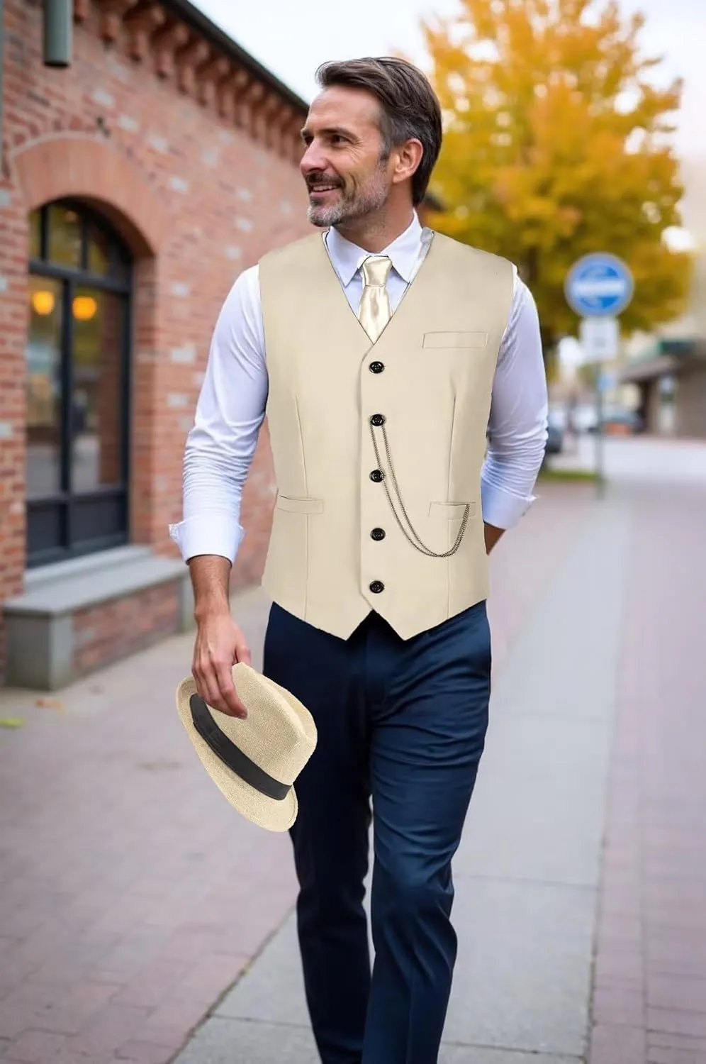 Set,Gatsby Gangster costume 1920s Mens Outfits 1920s microscope lunge eukaryotic poet microbial Mens Costume,Roaring 20s Costumes for Men Accessories 