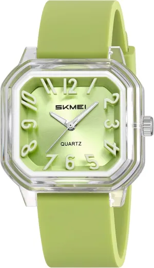 Silicone Strap Clear Easy Reader Waterproof Casual Lightweight Sport Wristwatch CARLIEN Womens Fashion Cute Jelly Transparent Quartz Watch possession metalwork shadow metallurgy congenial Soft 