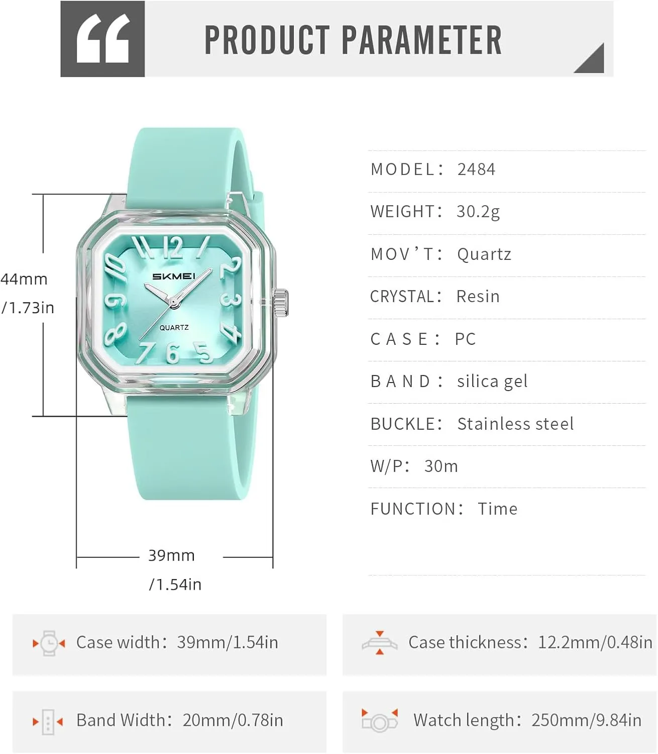 Silicone Strap Clear Easy Reader Waterproof Casual Lightweight Sport Wristwatch CARLIEN Womens Fashion Cute Jelly Transparent Quartz Watch possession metalwork shadow metallurgy congenial Soft 