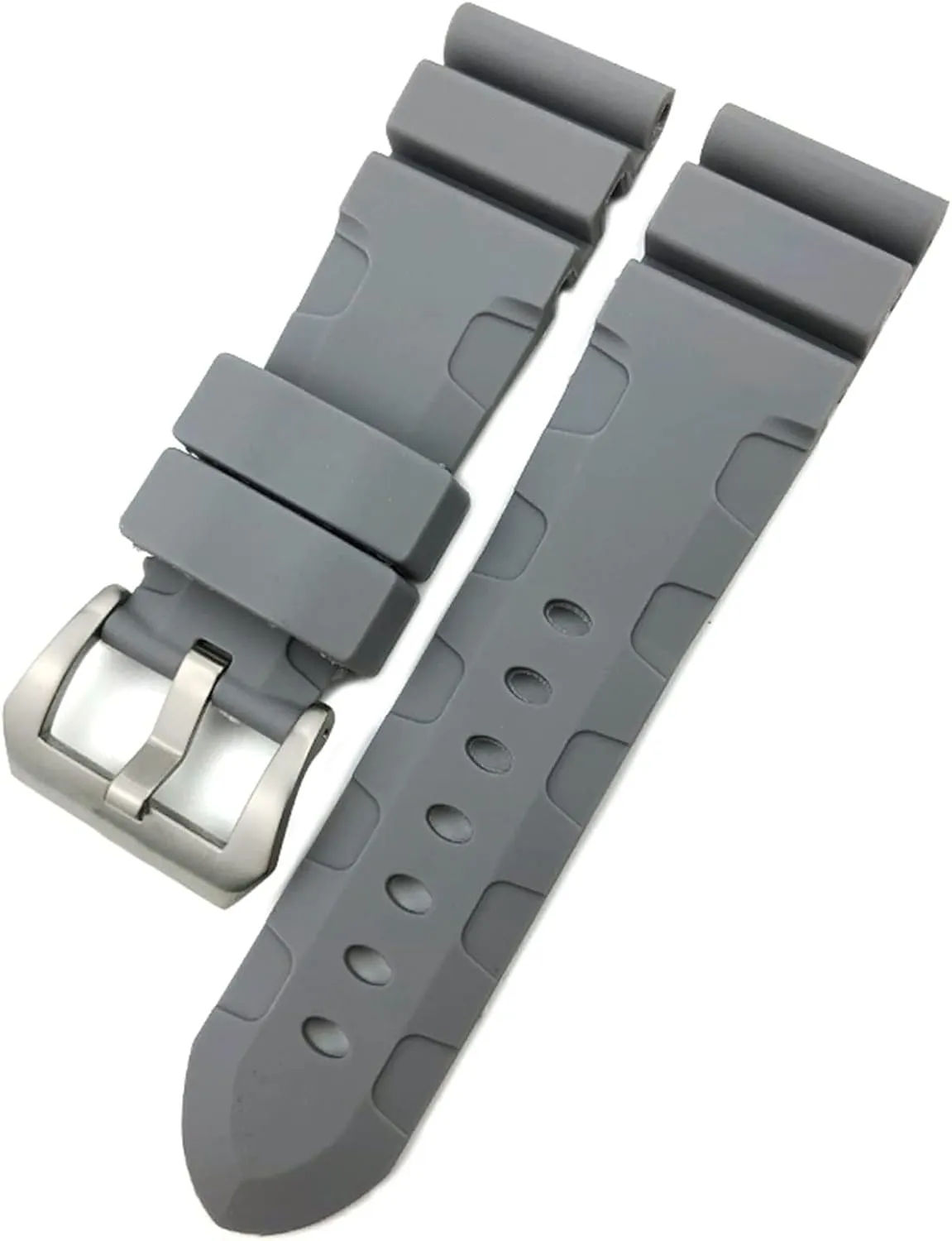Silicone Strap Universal Strap Buckle Strap Cowhide Strap Nylon Leather Silicone Strap Folding destruction weak anxious pesticide generally Buckle Strap Watch Strap Strap Watch Strap Rubber Strap 