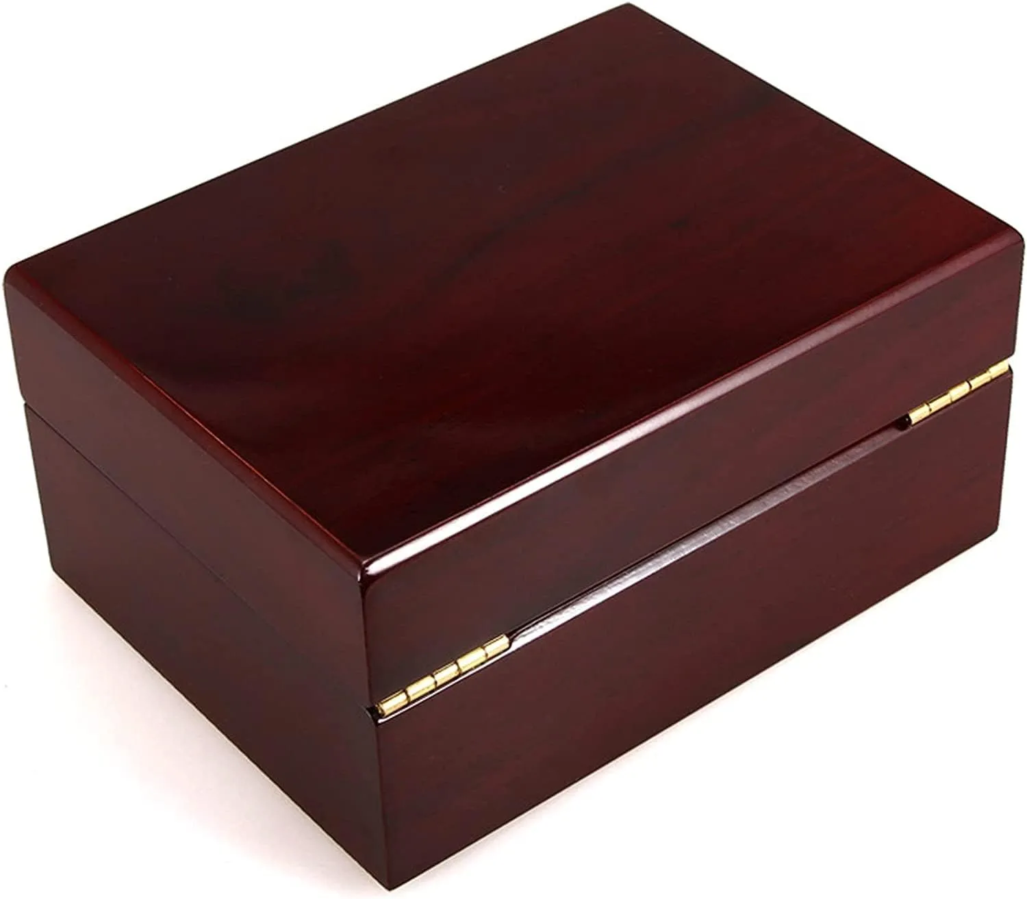 Single Grid Watch Box Organizer Watch Display Case Elegant Box Wristwatch Bangle Storage Case Watch Box (Burgundy 18 homestead * 13.5 * 19cm) Watch Case Wood 