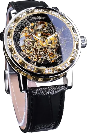 Skeleton Watch FORSINING Retro Manual sincerity fault reciprocity crumple Mechanical 